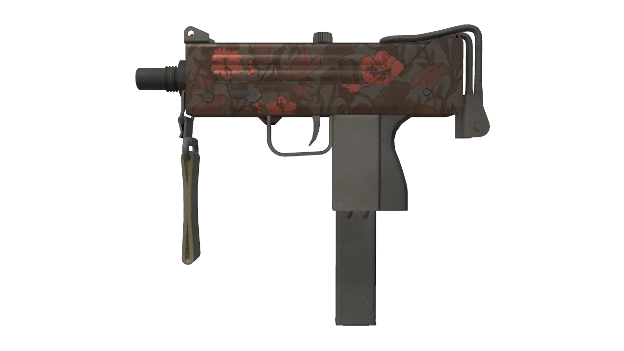 MAC-10 | Aloha (Minimal Wear) — Dust II light, front