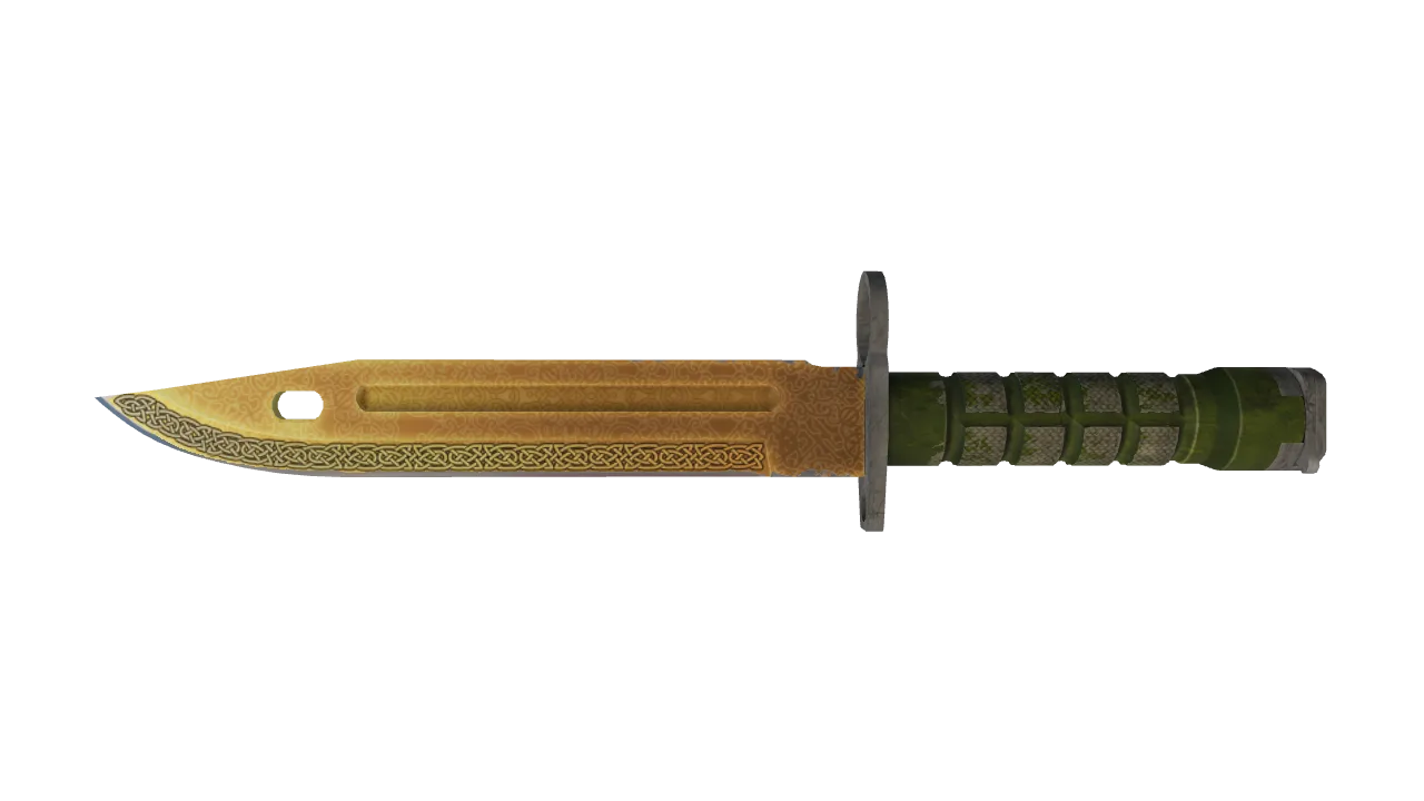★ Bayonet | Lore (Field-Tested) — Dust II light, front