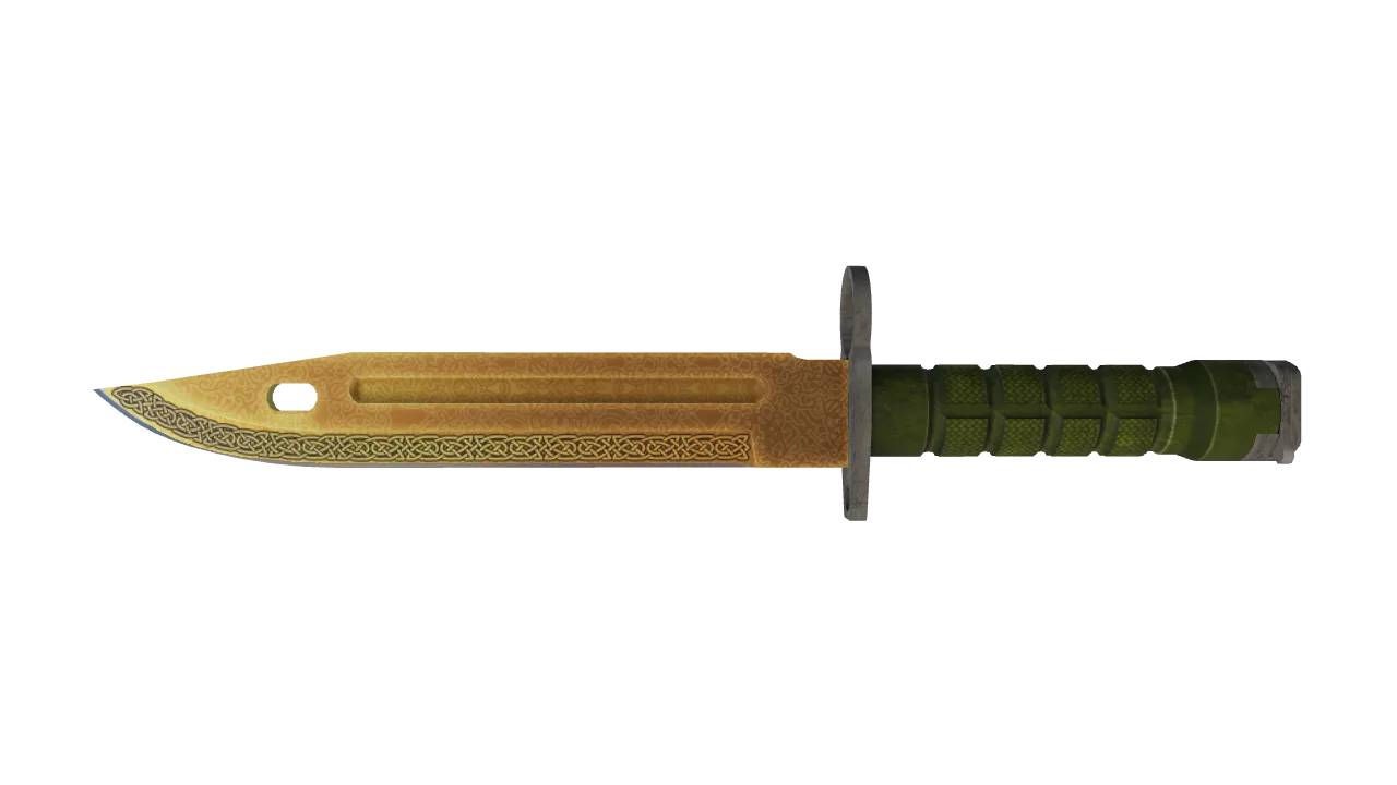 ★ Bayonet | Lore (Minimal Wear) — Dust II light, front