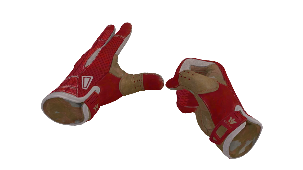 ★ Sport Gloves | Slingshot (Minimal Wear) — Dust II light, front