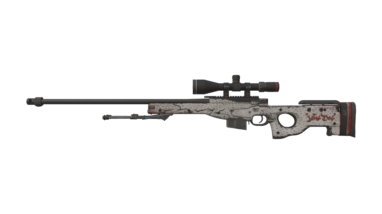 AWP | LongDog (Field-Tested) — Dust II light, front
