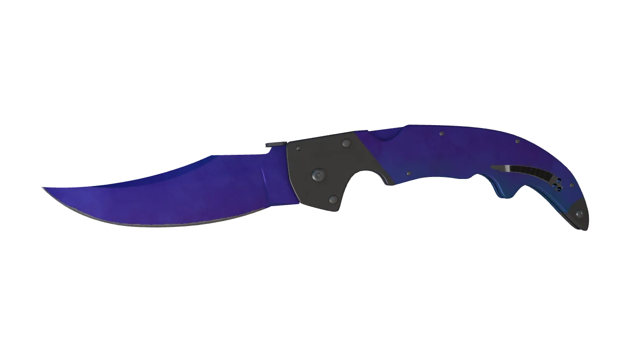 Falchion Knife | Doppler (Sapphire) seed #101, front