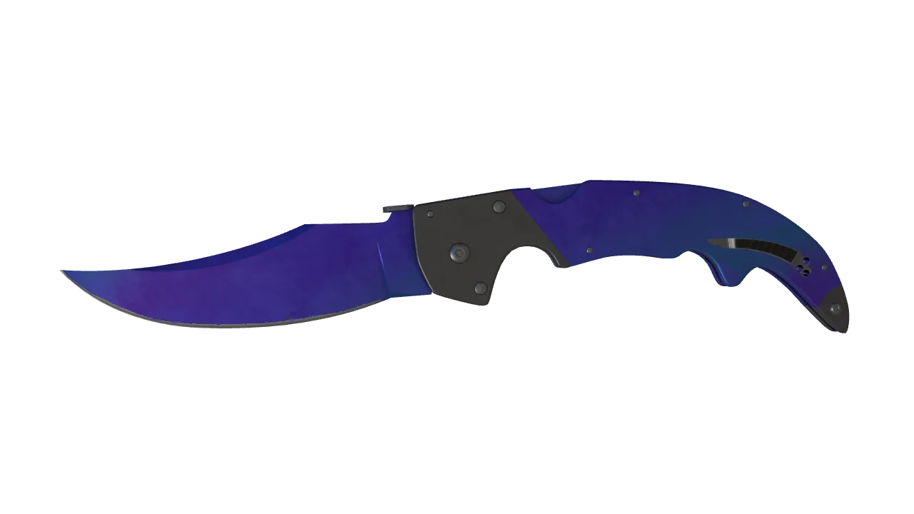 Falchion Knife | Doppler (Sapphire) seed #11, front