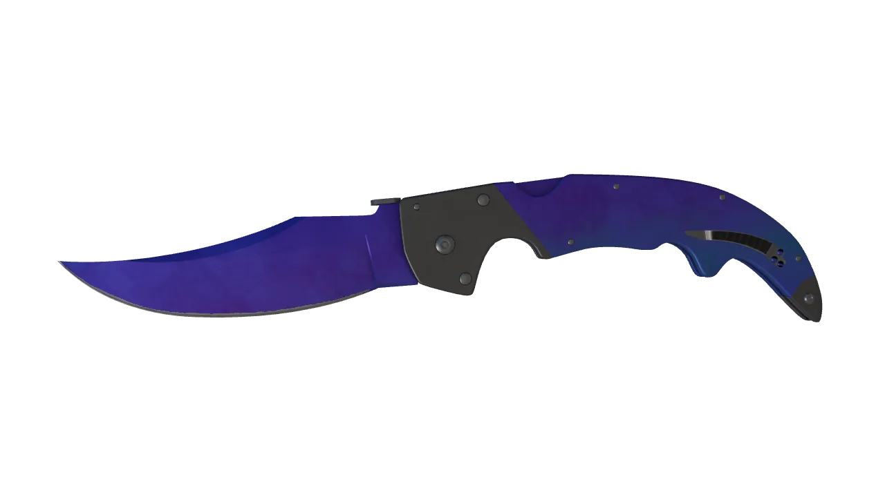 Falchion Knife | Doppler (Sapphire) seed #169, front