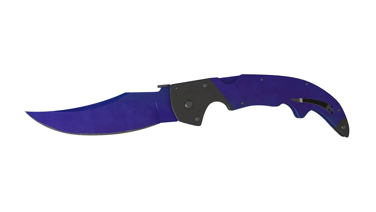 Falchion Knife | Doppler (Sapphire) seed #503, front