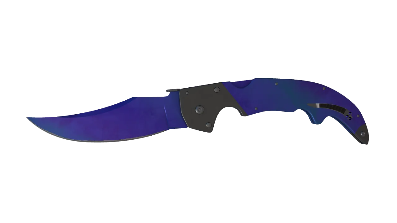 Falchion Knife | Doppler (Sapphire) seed #900, front