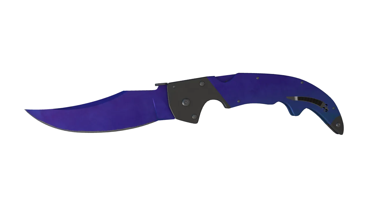 Falchion Knife | Doppler (Sapphire) seed #936, front