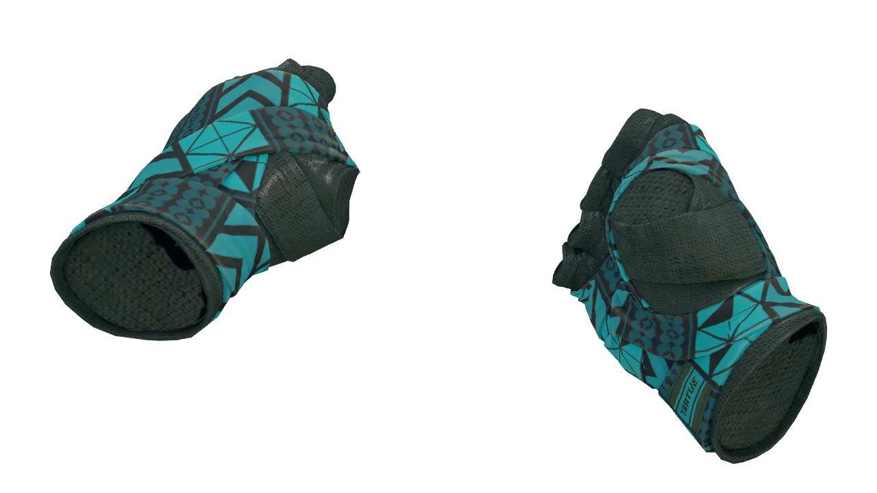 ★ Hand Wraps | Overprint (Field-Tested) — Dust II light, front