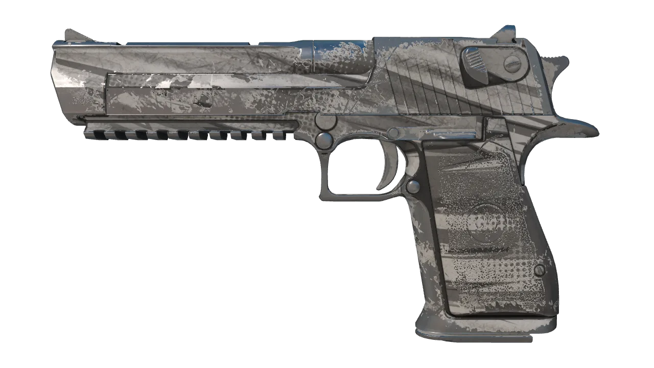 Desert Eagle | The Daily Deagle (Well-Worn) — Dust II light, front