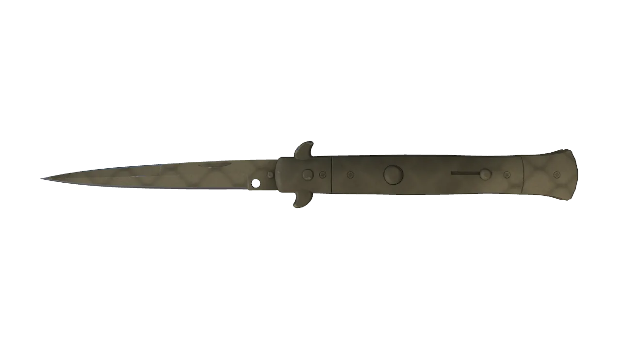 ★ Stiletto Knife | Safari Mesh (Field-Tested) — Dust II light, front