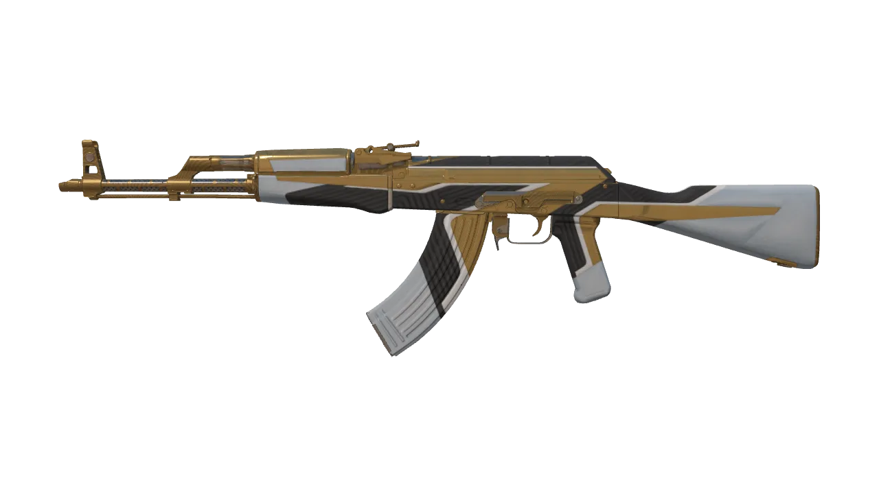 AK-47 | The Oligarch (Minimal Wear) — Dust II light, front