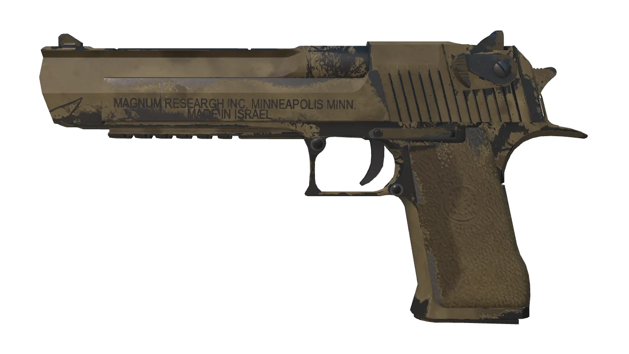 Souvenir Desert Eagle | Mudder (Field-Tested) — Dust II light, front