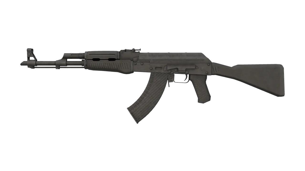 StatTrak™ AK-47 | Slate (Battle-Scarred) — Dust II light, front