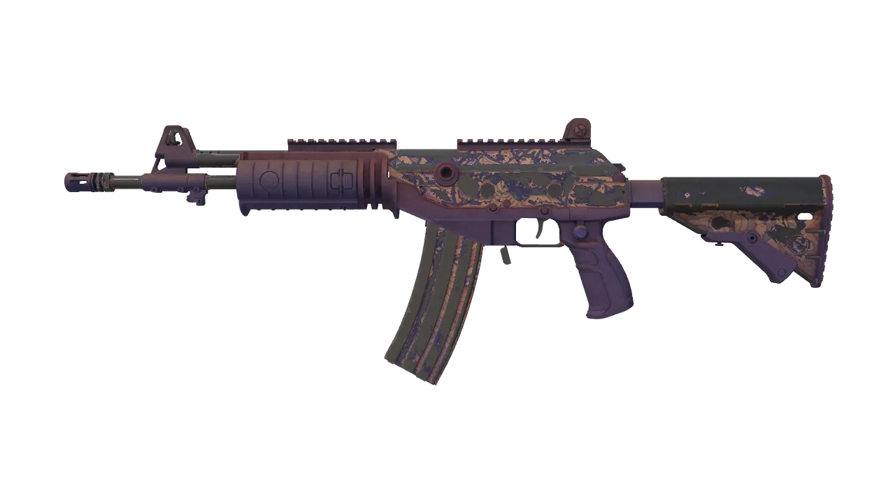 Galil AR | Sky Mandala (Battle-Scarred) — Dust II light, front