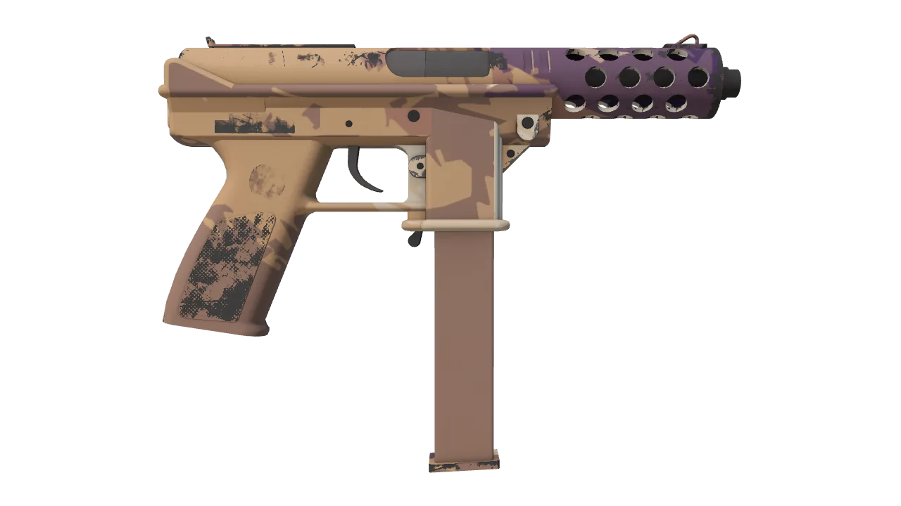 Tec-9 | Sandstorm seed #654, back