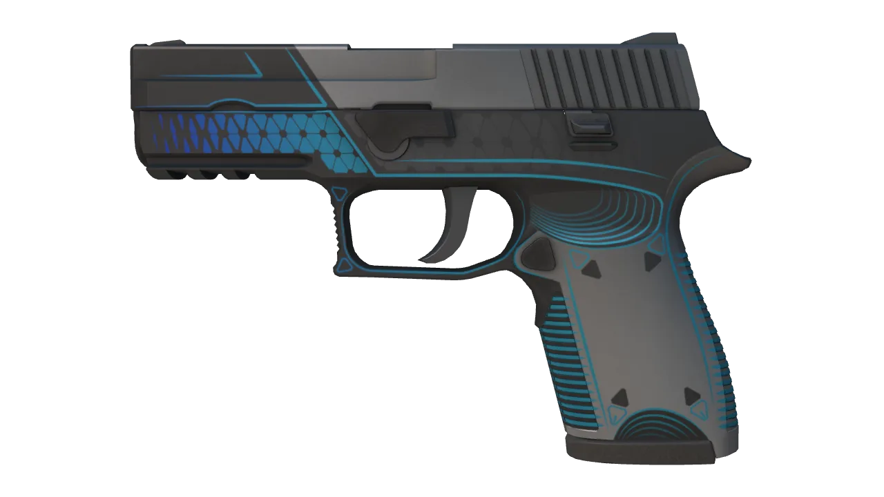 P250 | Valence (Factory New) — Dust II light, front