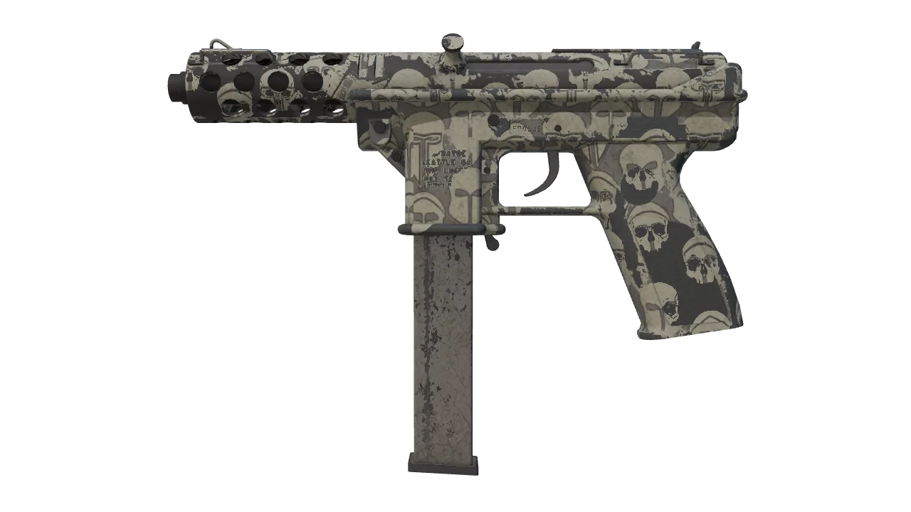 Tec-9 | Hades (Battle-Scarred) — Dust II light, front