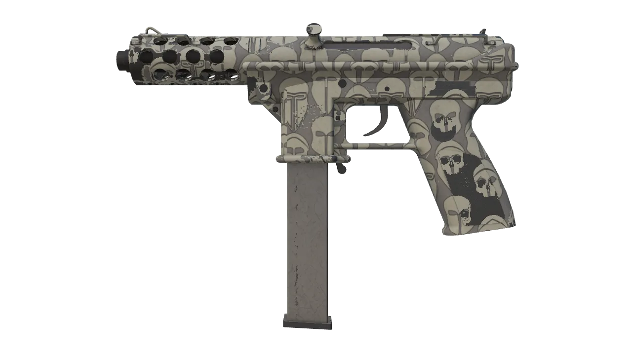Tec-9 | Hades (Field-Tested) — Dust II light, front