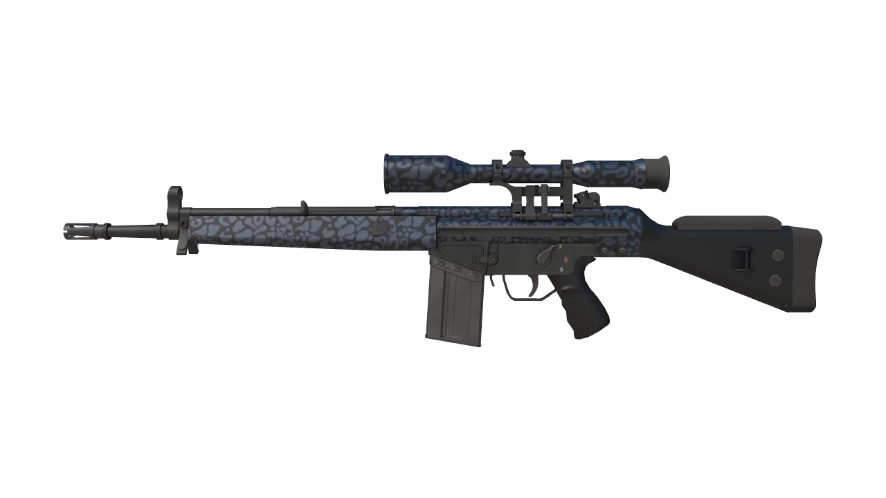 G3SG1 | Murky (Factory New) — Dust II light, front