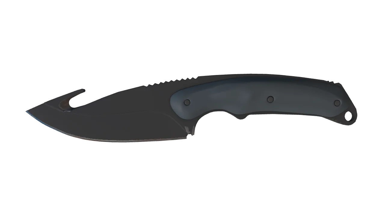 ★ Gut Knife | Night (Factory New) — Dust II light, front