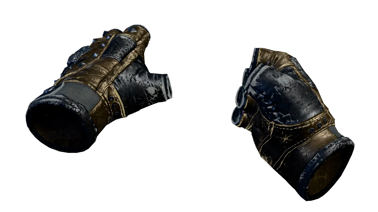 ★ Bloodhound Gloves | Bronzed (Field-Tested) — Dust II light, front