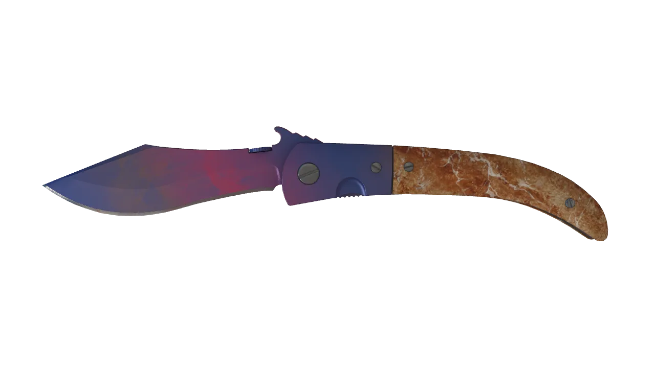 ★ Navaja Knife | Doppler (Phase 1) (Factory New) — Dust II light, front