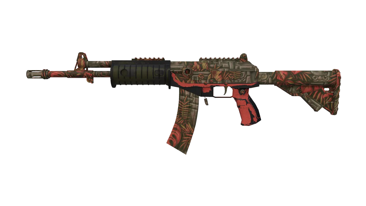 Souvenir Galil AR | Dusk Ruins (Battle-Scarred) — Dust II light, front