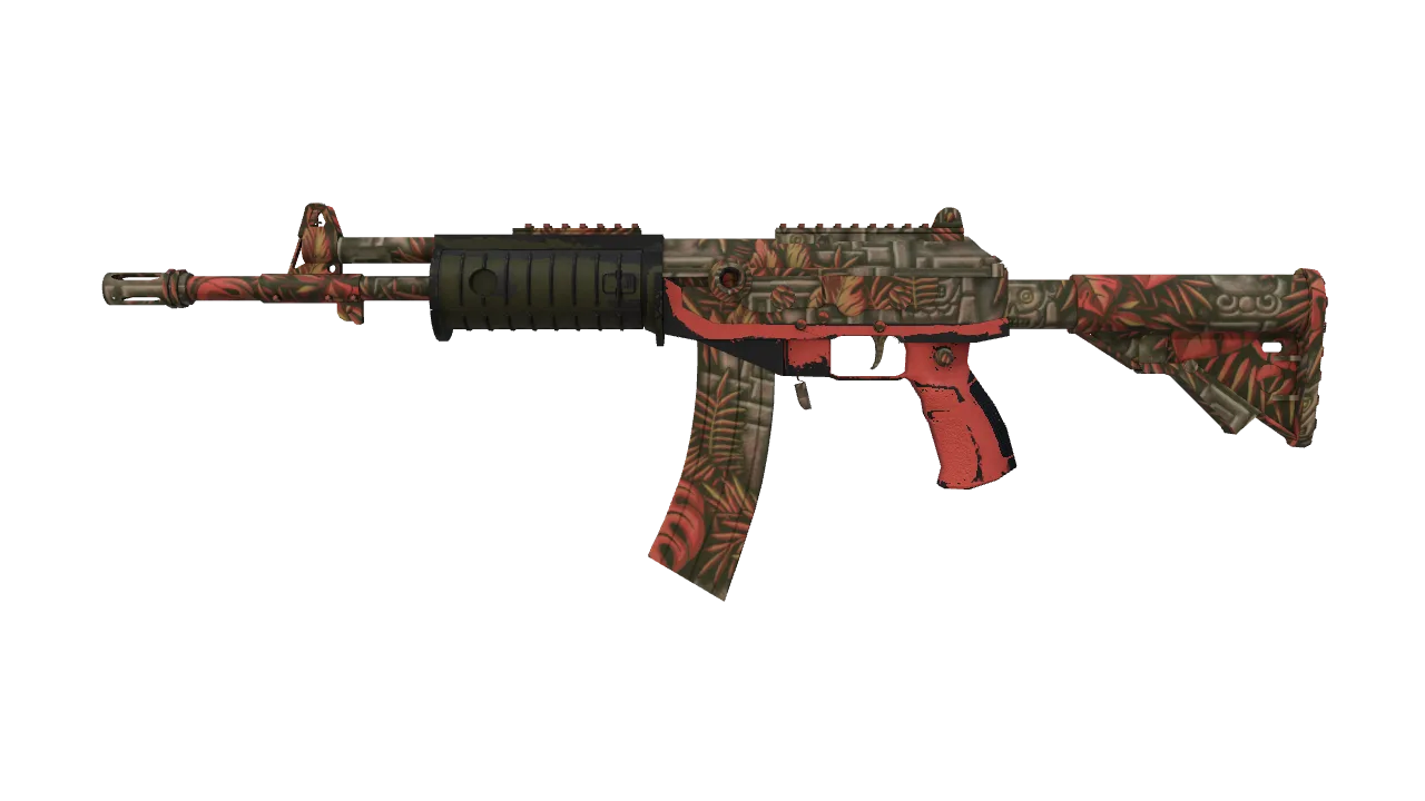 Galil AR | Dusk Ruins (Well-Worn) — Dust II light, front