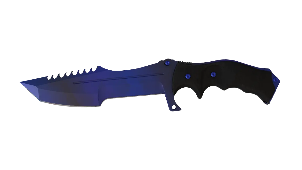★ Huntsman Knife | Doppler (Phase 4) (Factory New) — Dust II light, front