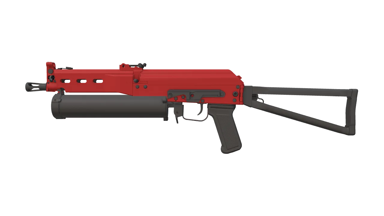 PP-Bizon | Candy Apple (Factory New) — Dust II light, front