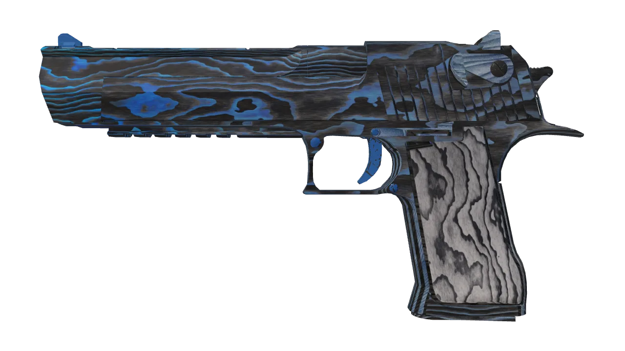 Desert Eagle | Blue Ply (Factory New) — Dust II light, front