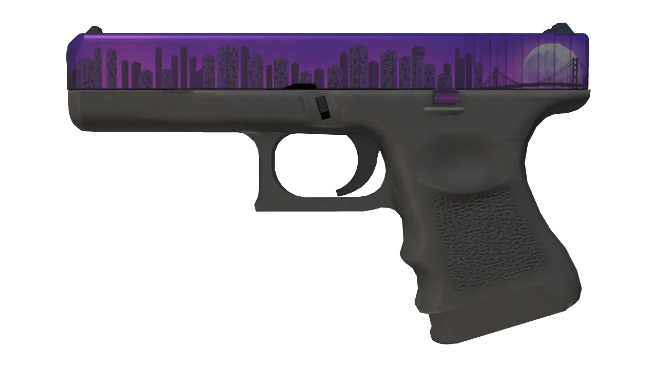 Glock-18 | Moonrise seed #630, front