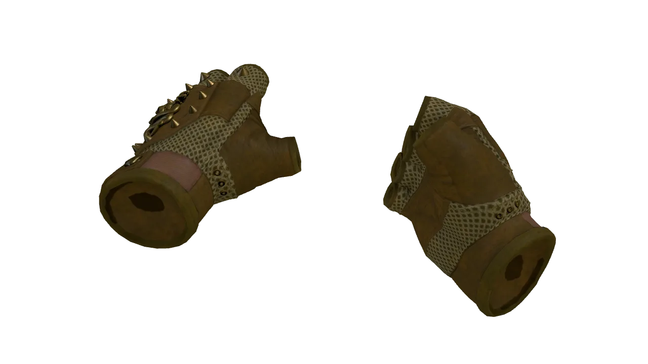 ★ Hydra Gloves | Mangrove (Factory New) — Dust II light, front