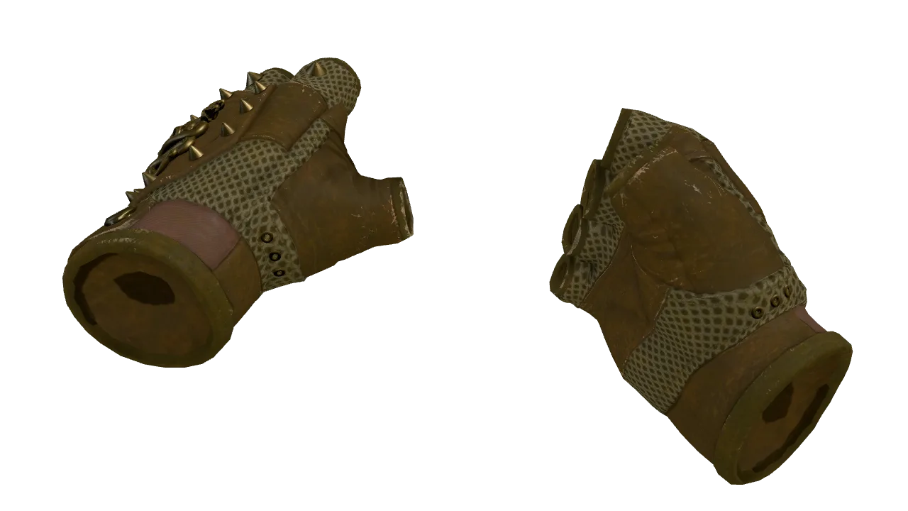 ★ Hydra Gloves | Mangrove (Field-Tested) — Dust II light, front