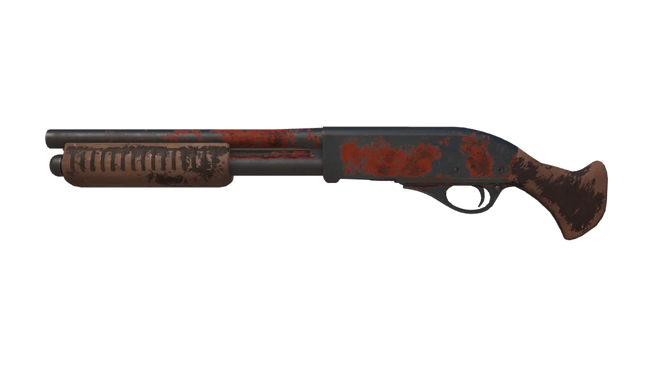 Sawed-Off | Full Stop (Battle-Scarred) — Dust II light, front