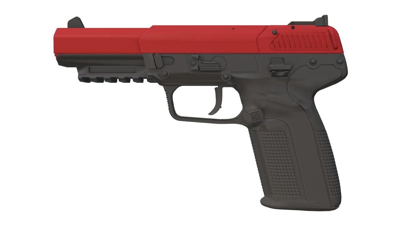 Five-SeveN | Candy Apple (Factory New) — Dust II light, front