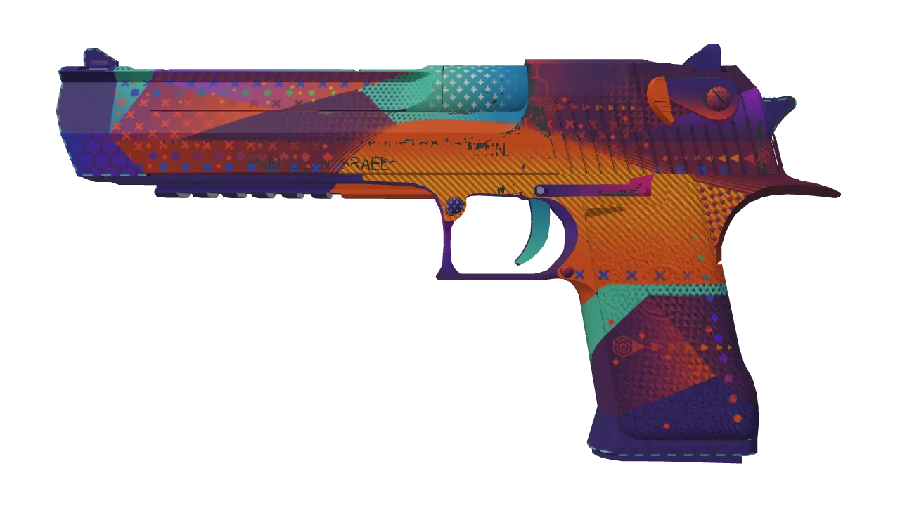 StatTrak™ Desert Eagle | Ocean Drive (Field-Tested) — Dust II light, front