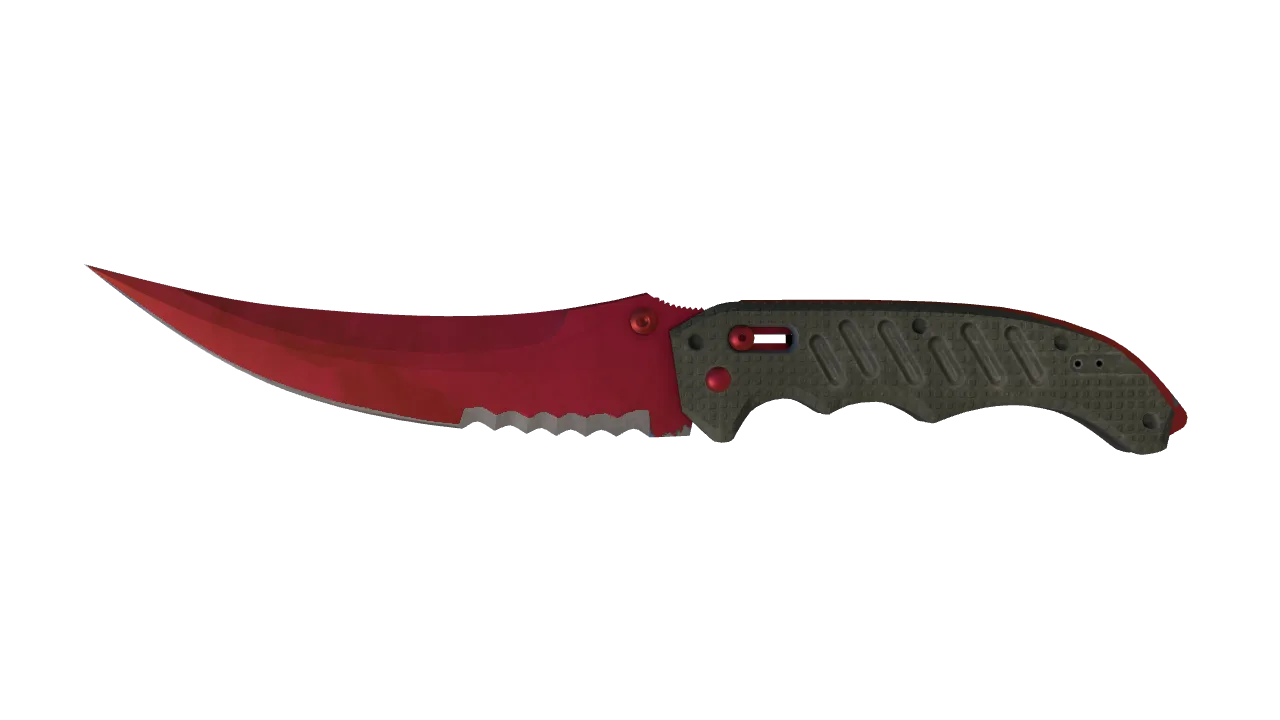 Flip Knife | Doppler (Ruby) seed #22, front