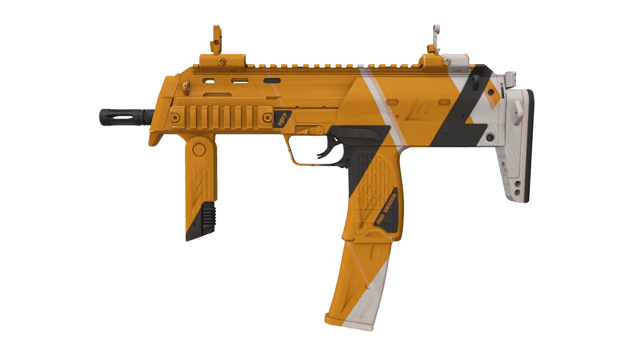 MP7 | Amberline seed #10, front