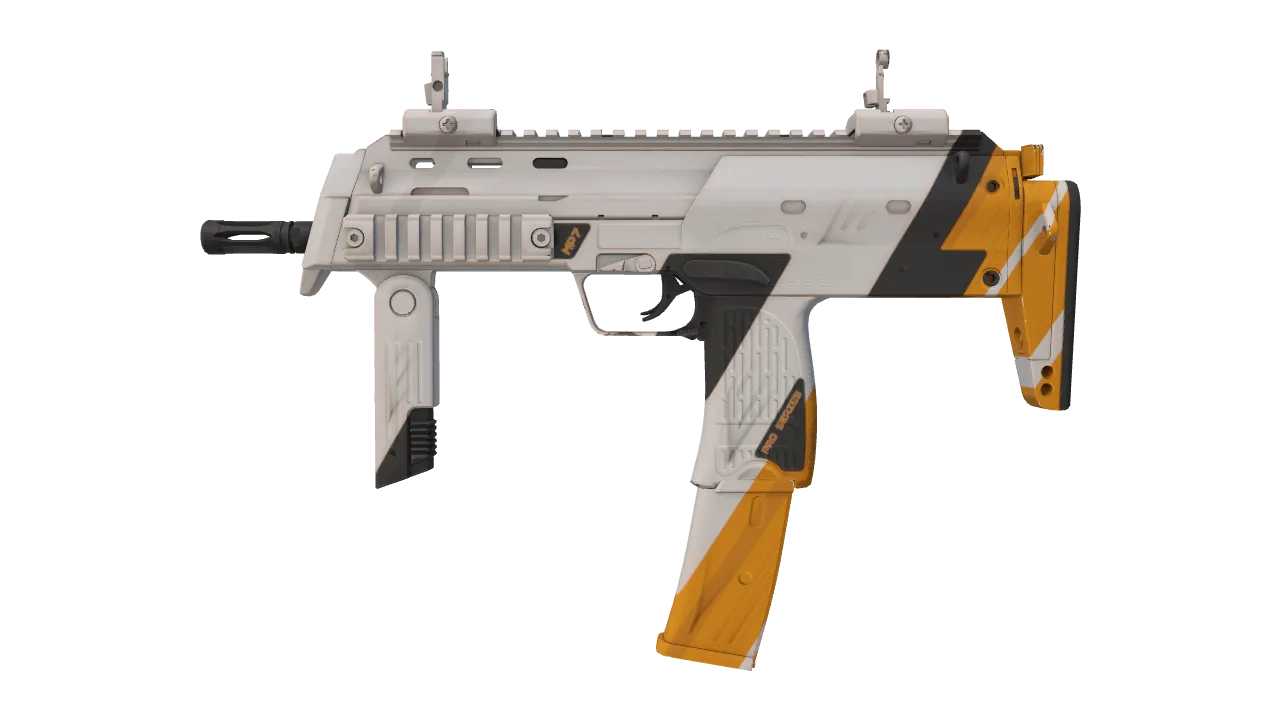MP7 | Amberline seed #101, front