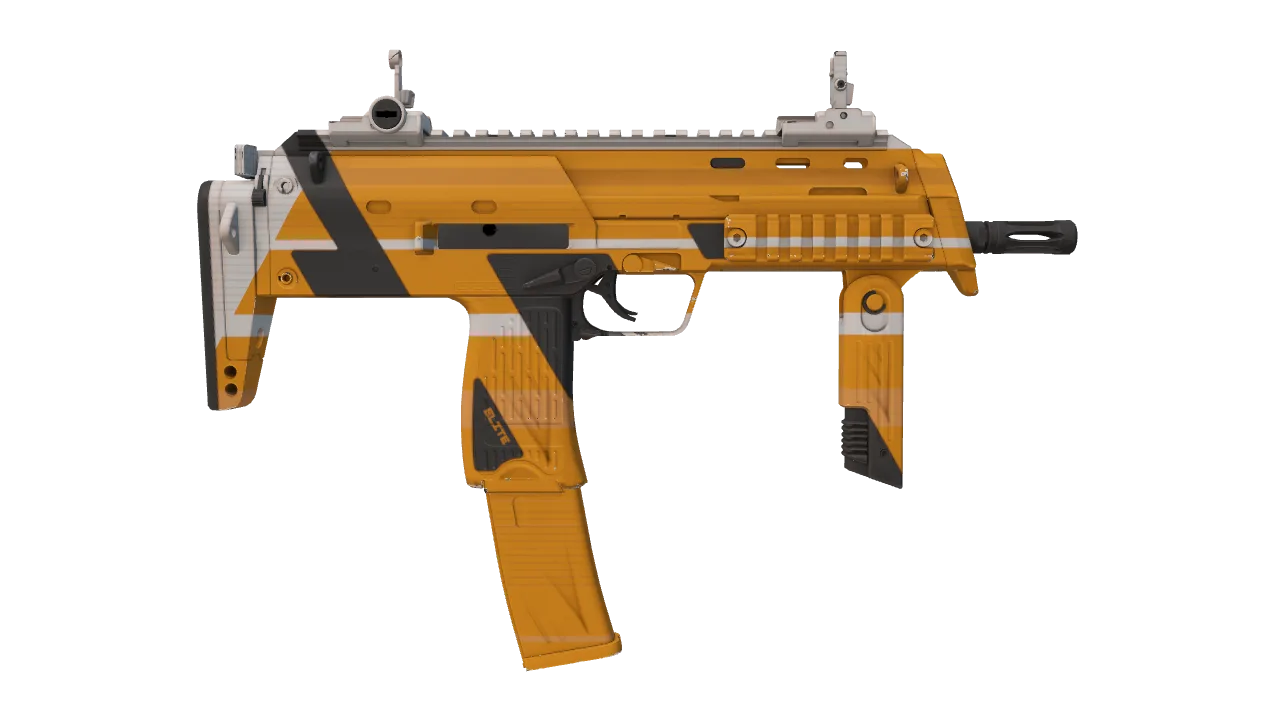 MP7 | Amberline seed #106, back