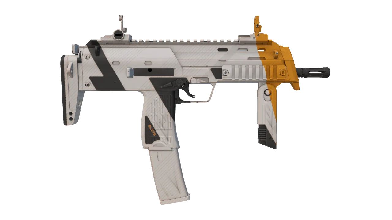 MP7 | Amberline seed #118, back