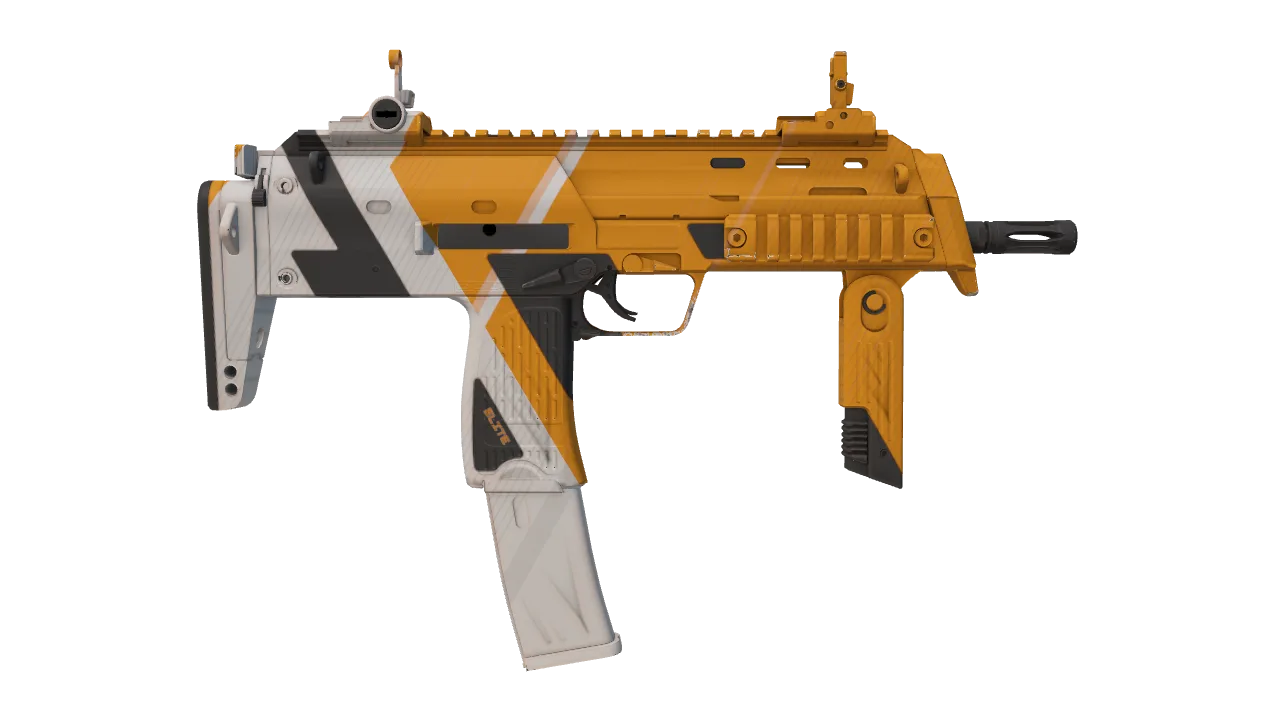 MP7 | Amberline seed #140, back