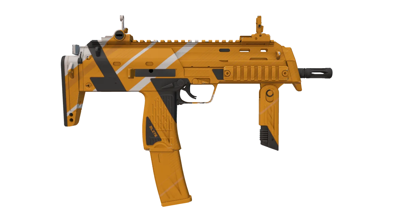 MP7 | Amberline seed #148, back