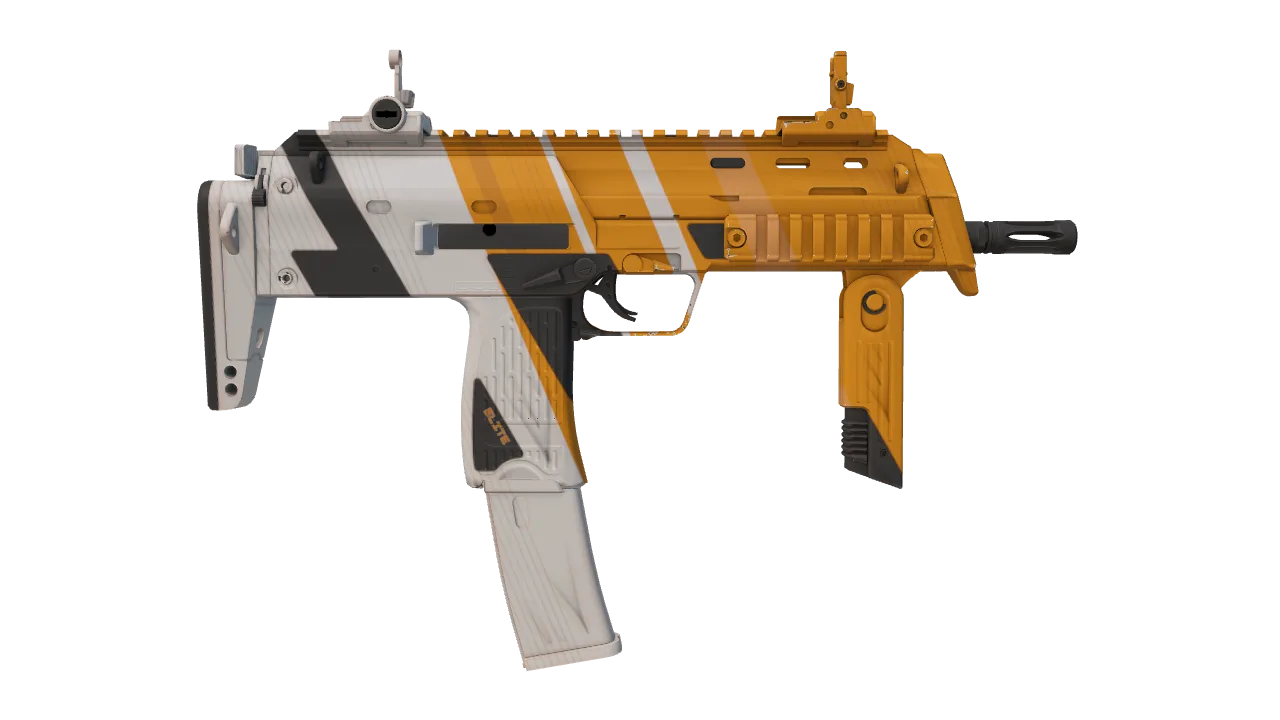 MP7 | Amberline seed #152, back