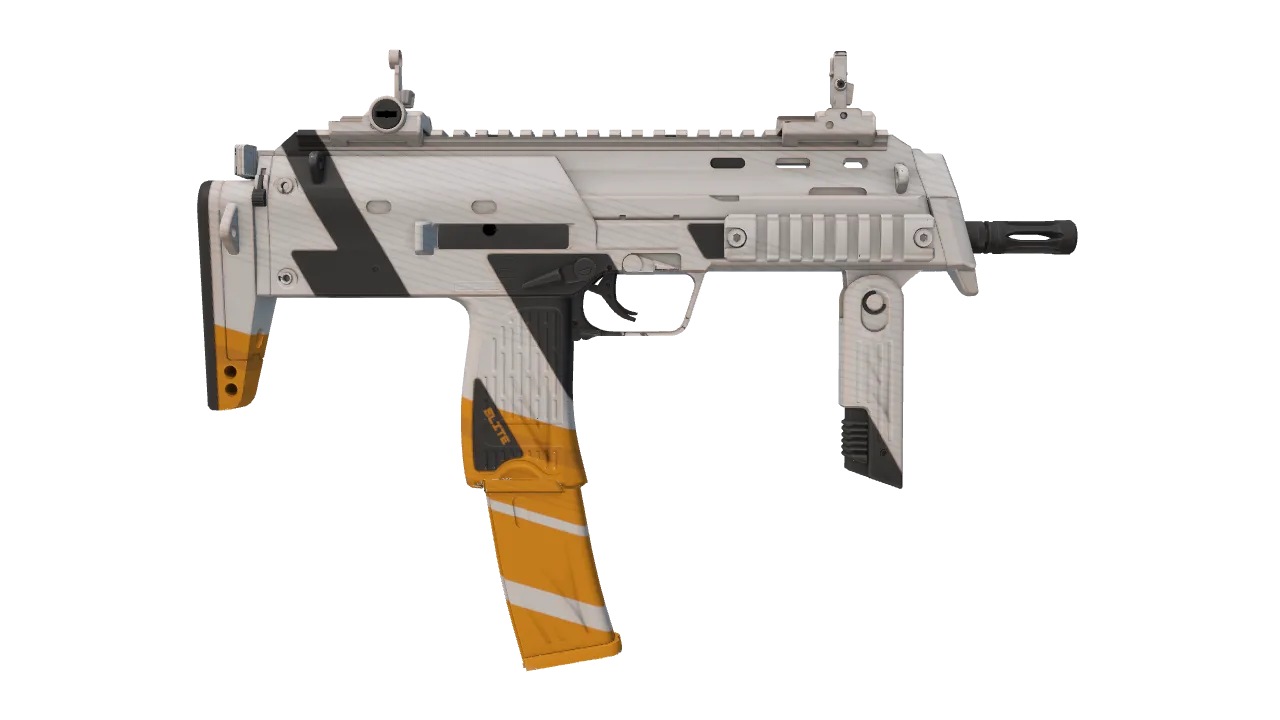 MP7 | Amberline seed #153, back