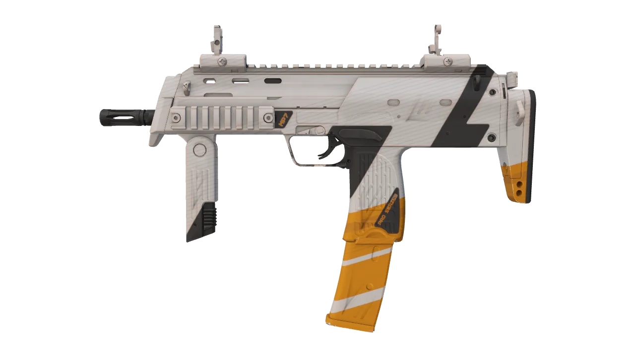MP7 | Amberline seed #153, front
