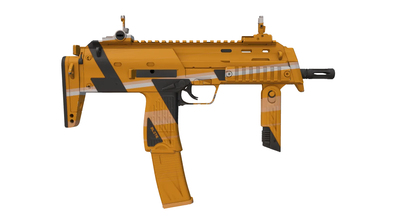 MP7 | Amberline seed #154, back