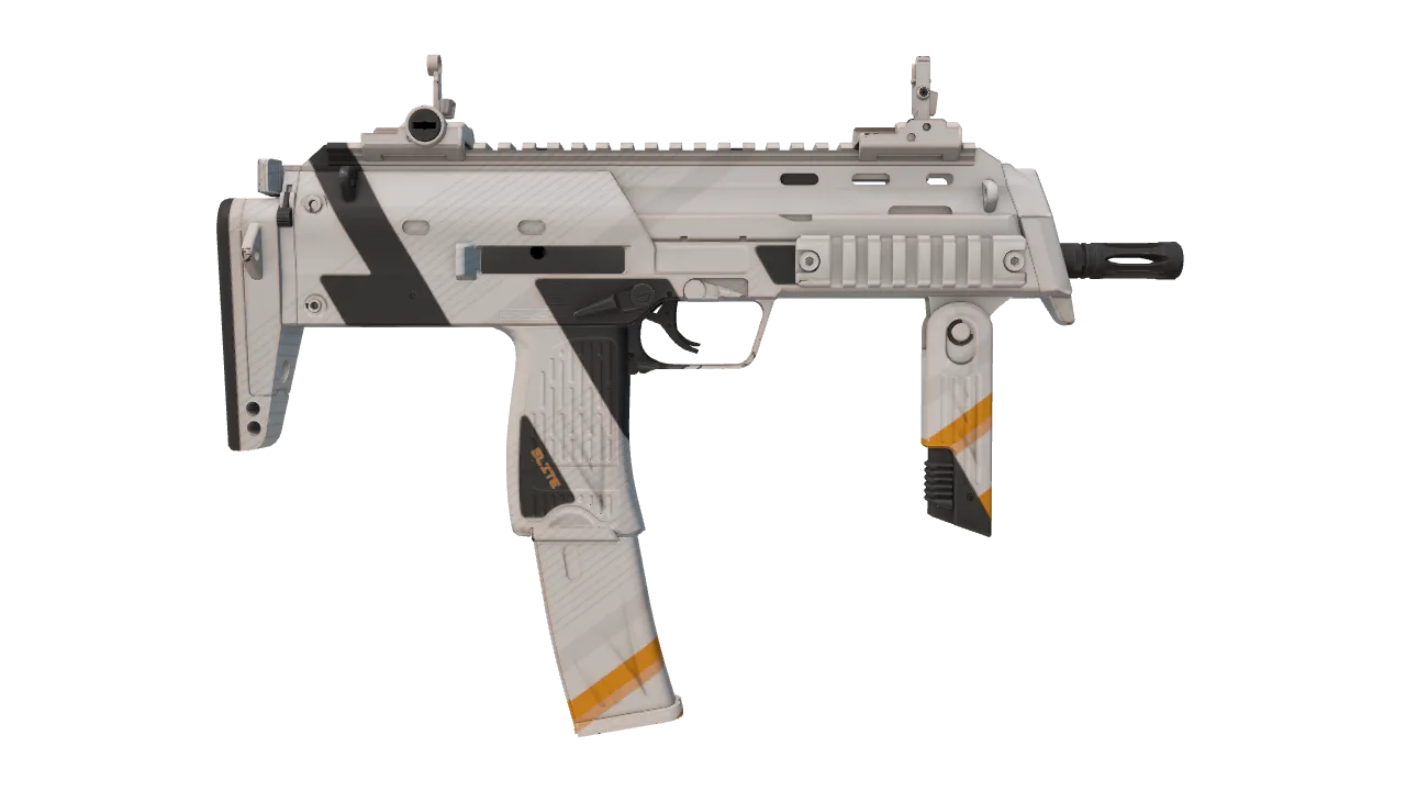MP7 | Amberline seed #163, back