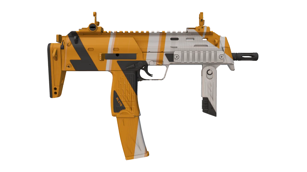MP7 | Amberline seed #165, back